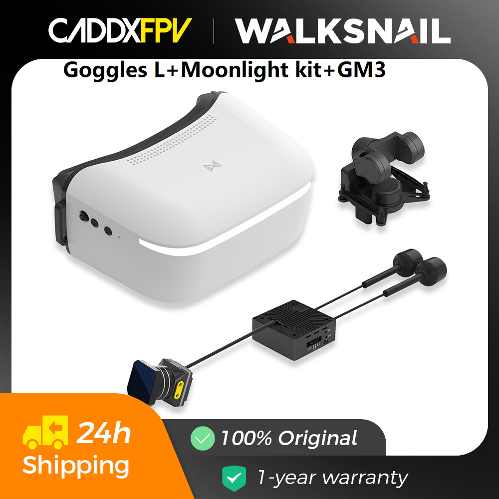 Walksnail Avatar Hd Moonlight Kit 4K - Caddx Walksnail Avatar HD Gözlükler L+Walksnail