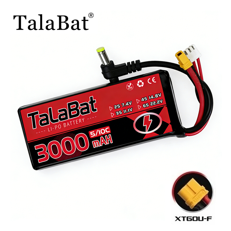 Skyzone Sky04X Pro Oled Fpv Goggles - 1 adet orijinal 3000MAH 2S 5C