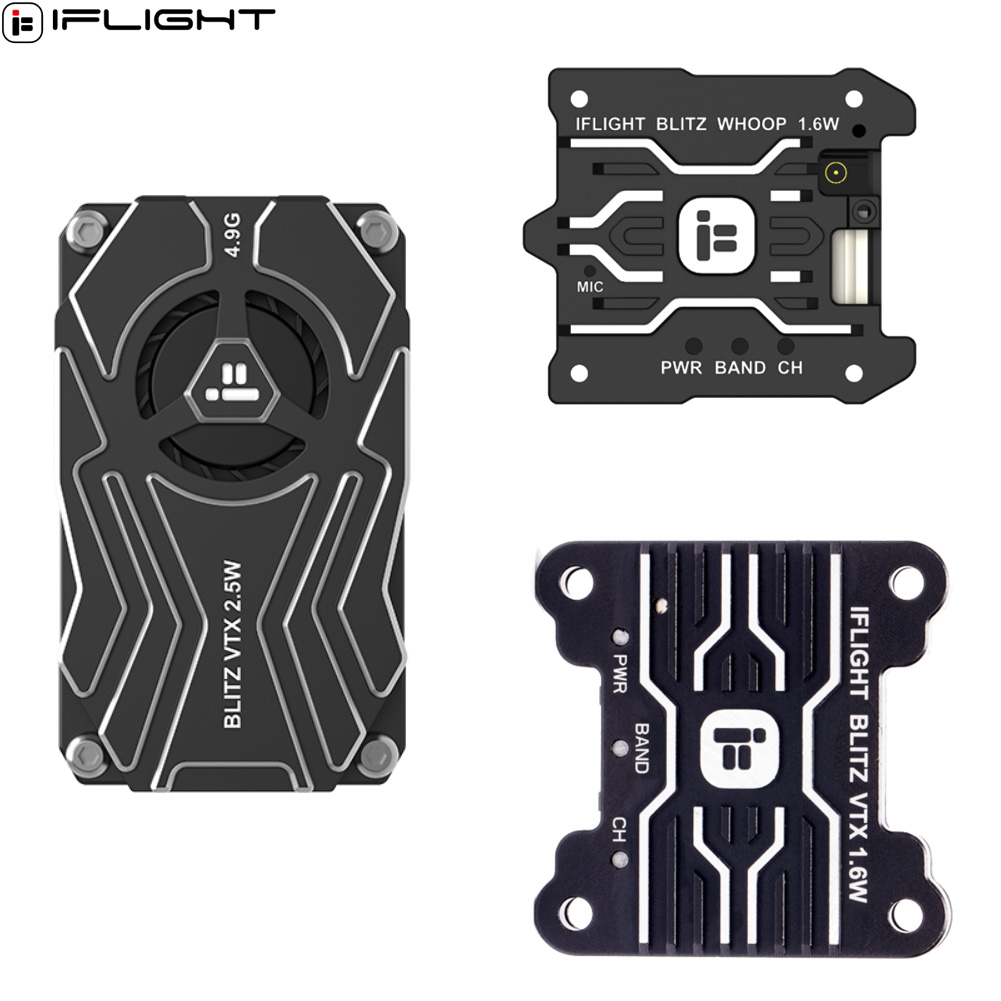 Iflight Blitz 1.6W 5.8G Vtx - IFlight whowhoop 5.8G/4.9G 2.5W/1.6W VTX 40CH